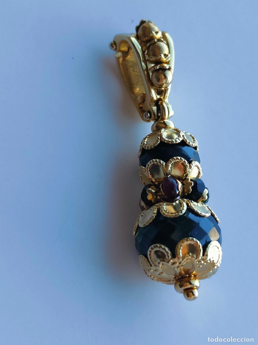 Joyeria: COLGANTE GRANDE ORO Y PIEDRAS