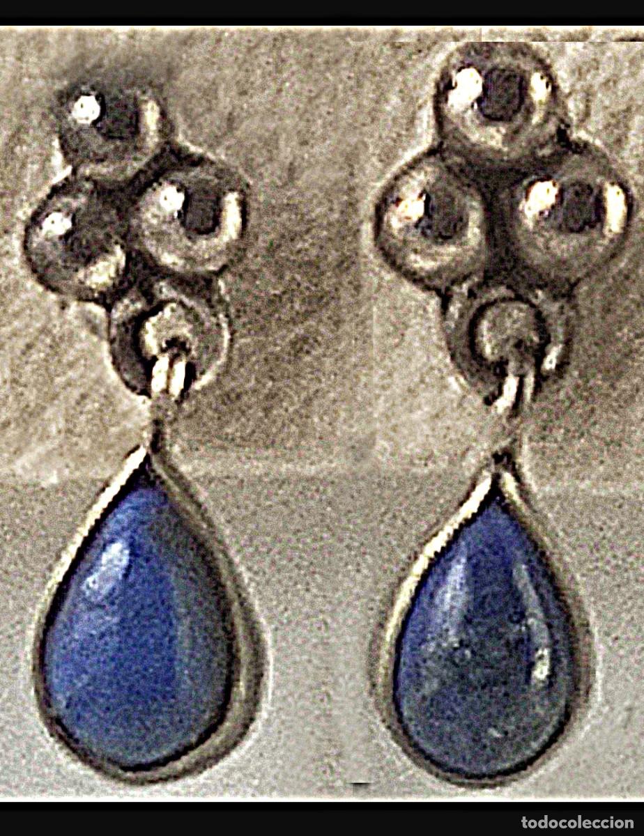 Joyeria: Pendientes de plata y piedras - Foto 7