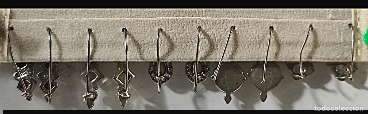 Joyeria: Pendientes de plata y piedras - Foto 2