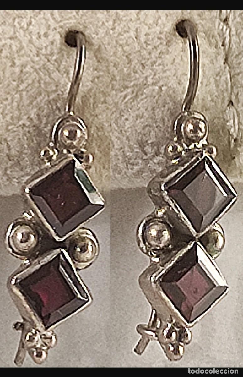 Joyeria: Pendientes de plata y piedras - Foto 7