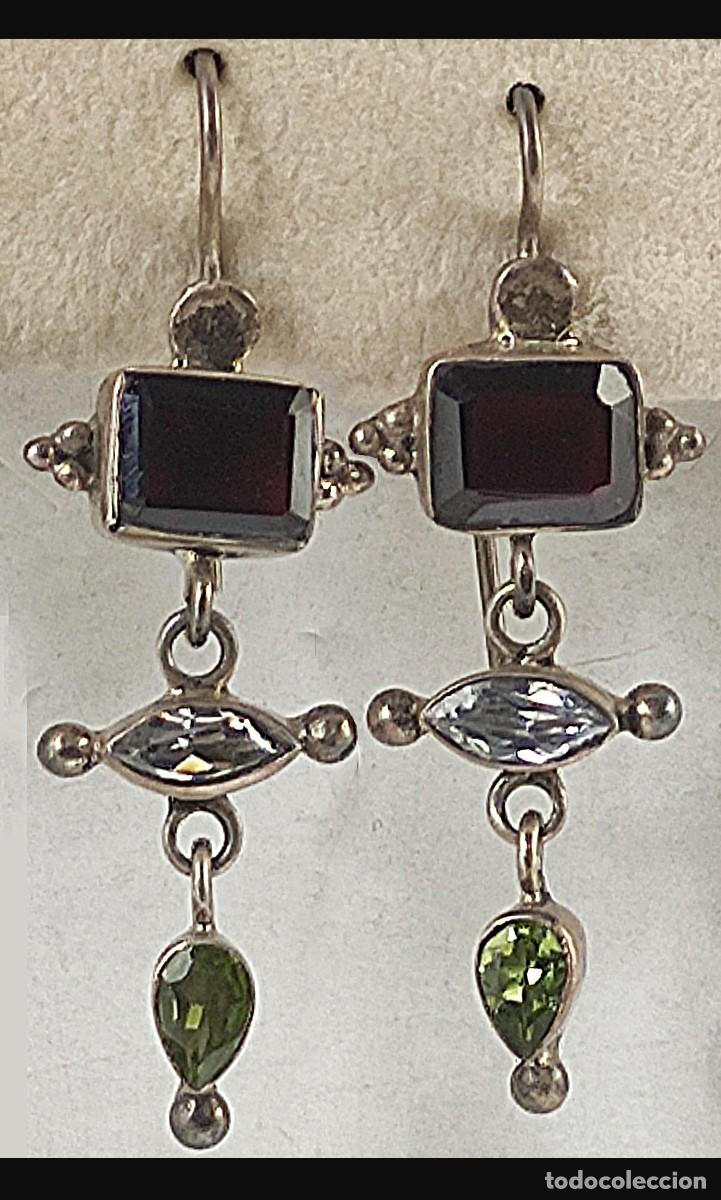 Joyeria: Pendientes de plata 925 y piedras surtido - Foto 6