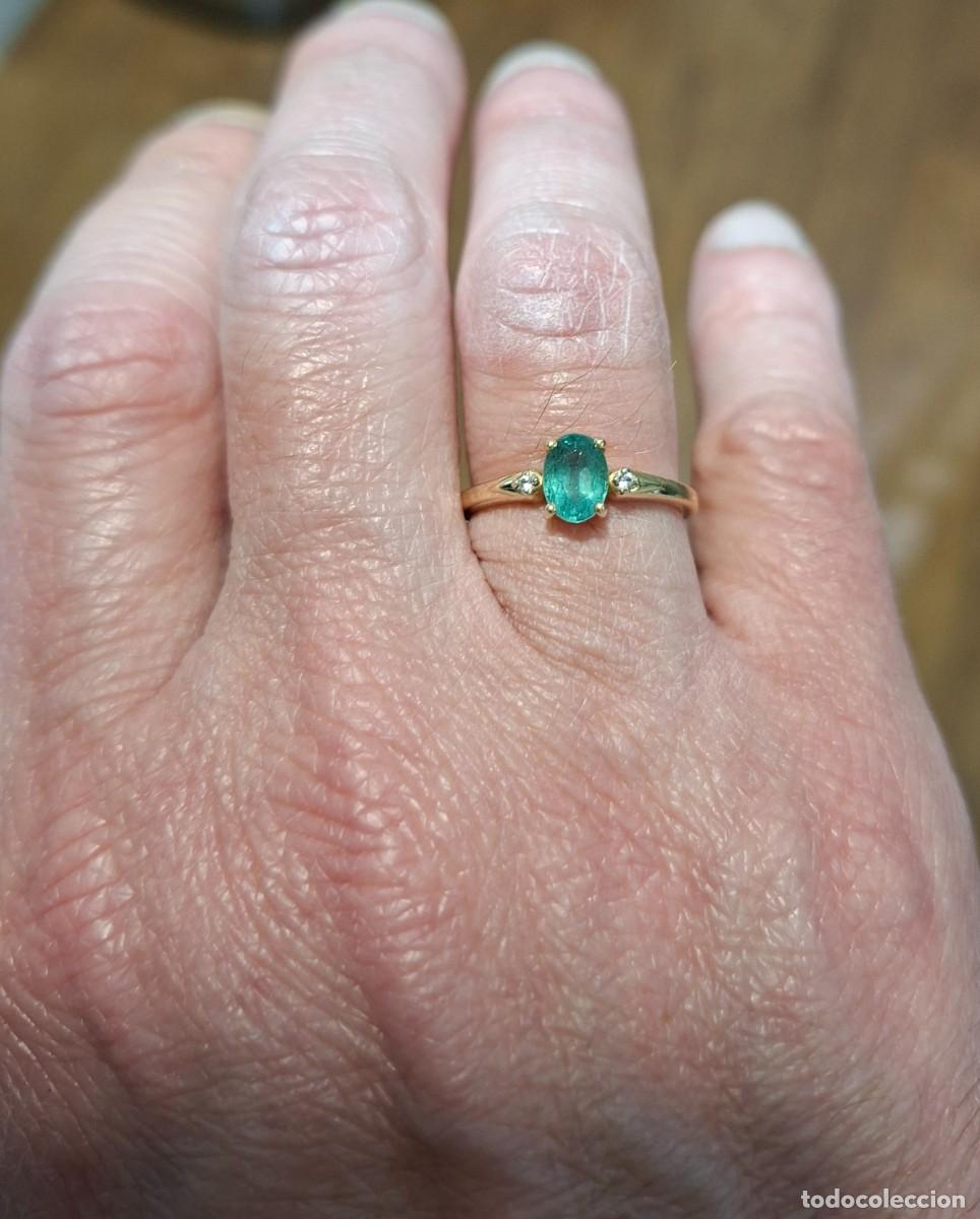 Joyeria: Anillo con esmeralda de Zambia - Foto 3