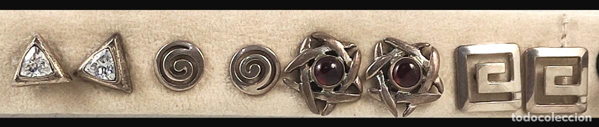 Joyeria: Pendientes de plata 925 y piedras