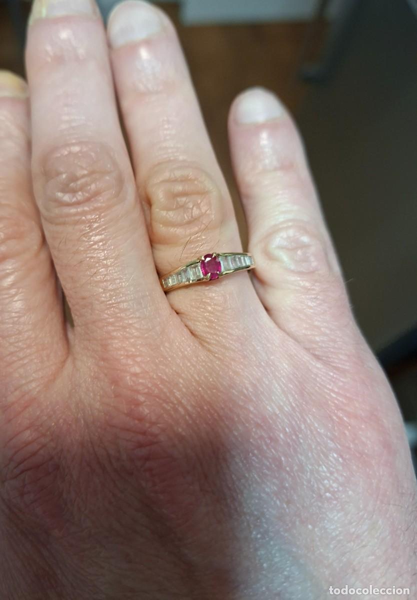 Joyeria: Anillo con rubi de Birmania - Foto 4