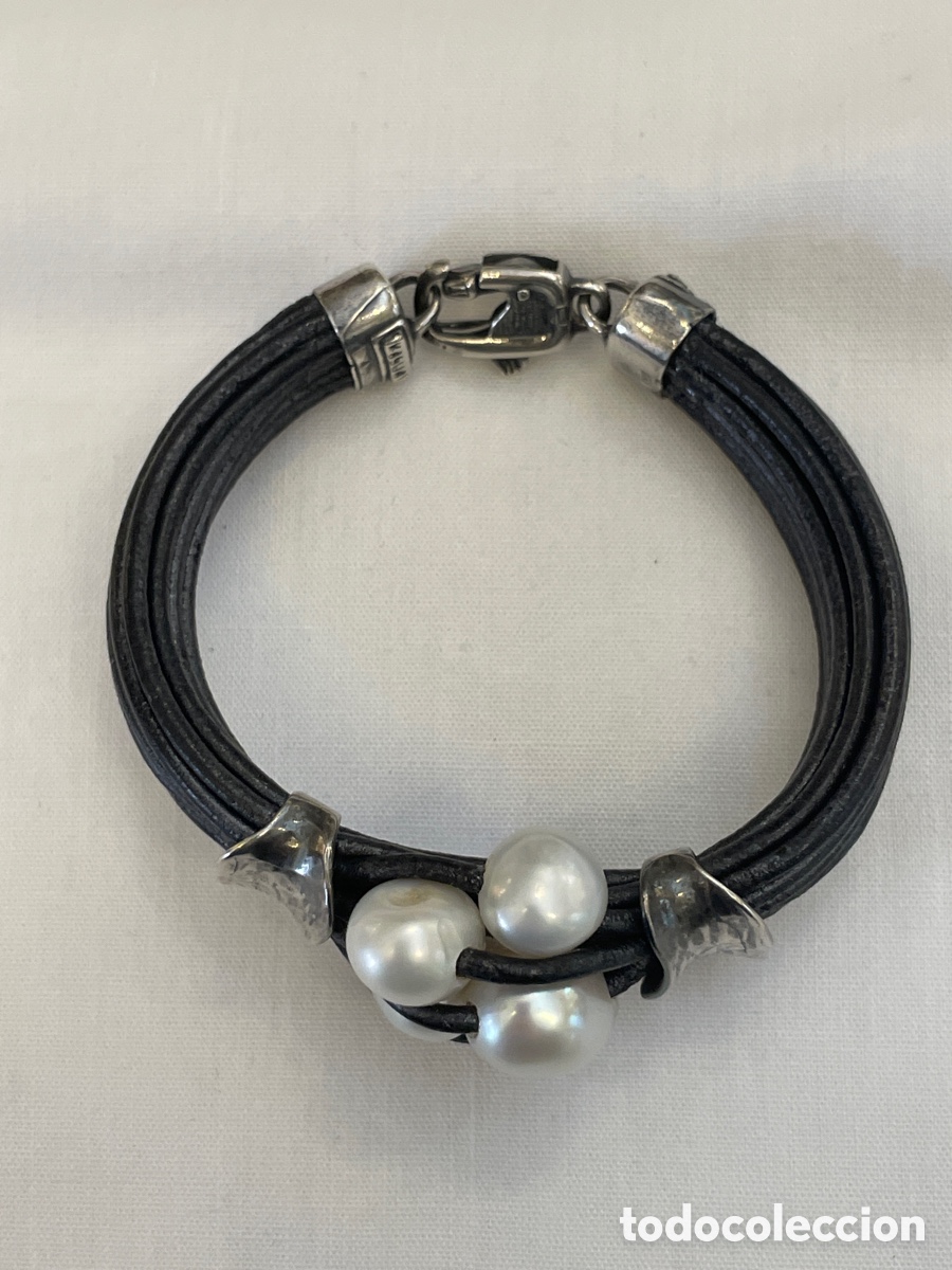Joyeria: Pulsera de plata y perlas - Foto 3