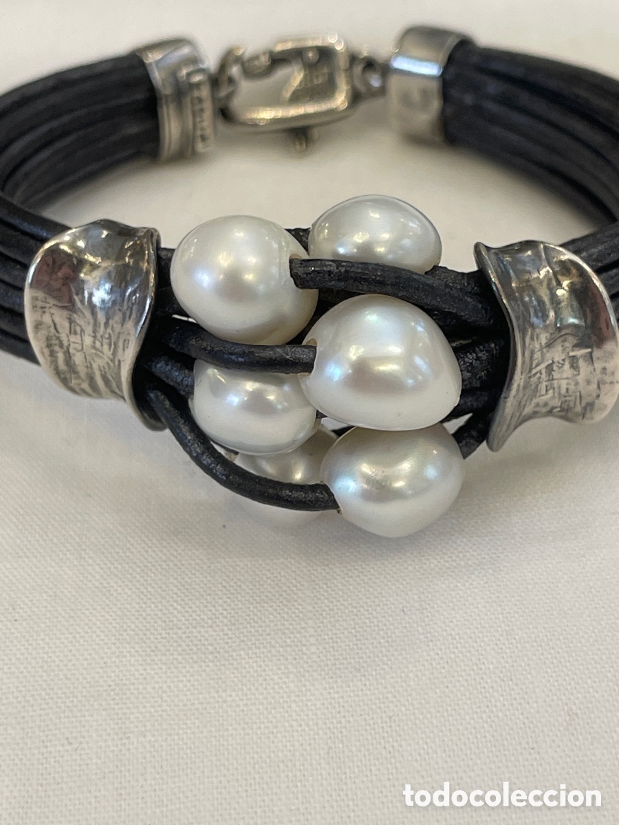 Joyeria: Pulsera de plata y perlas - Foto 6
