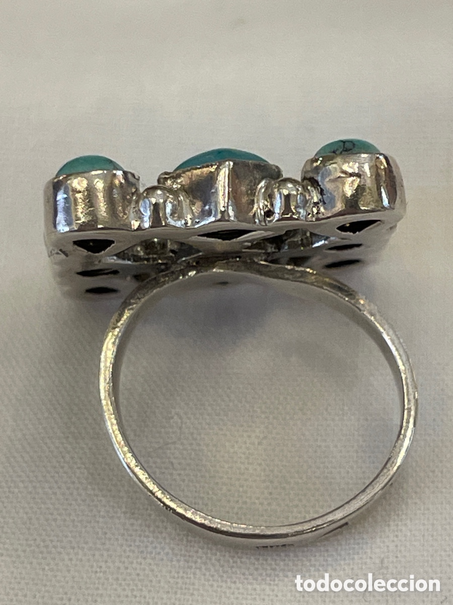Joyeria: Anillo plata y howlita - Foto 4