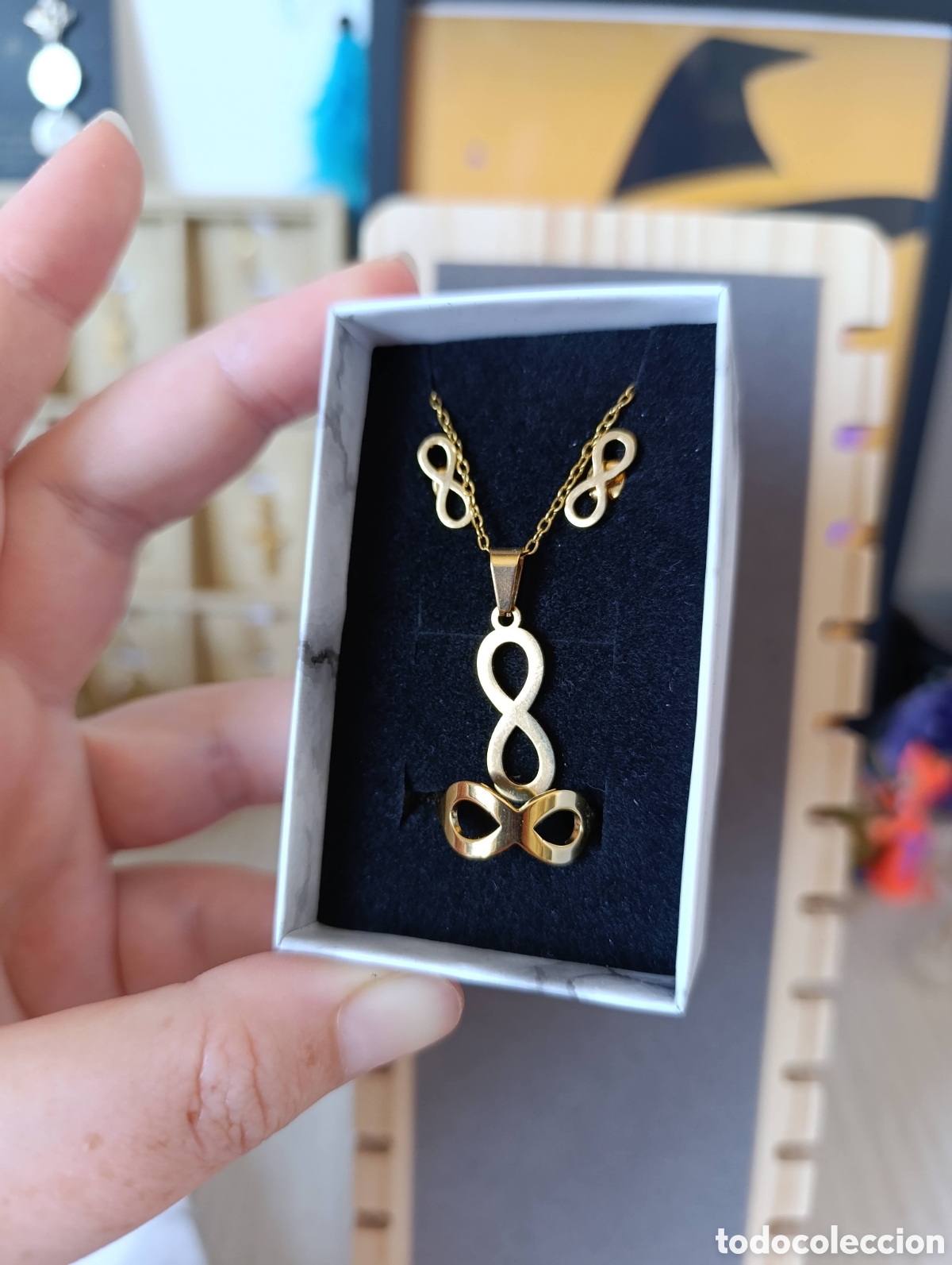 Joyeria: Conjunto infinito dorado o plateado - Foto 3