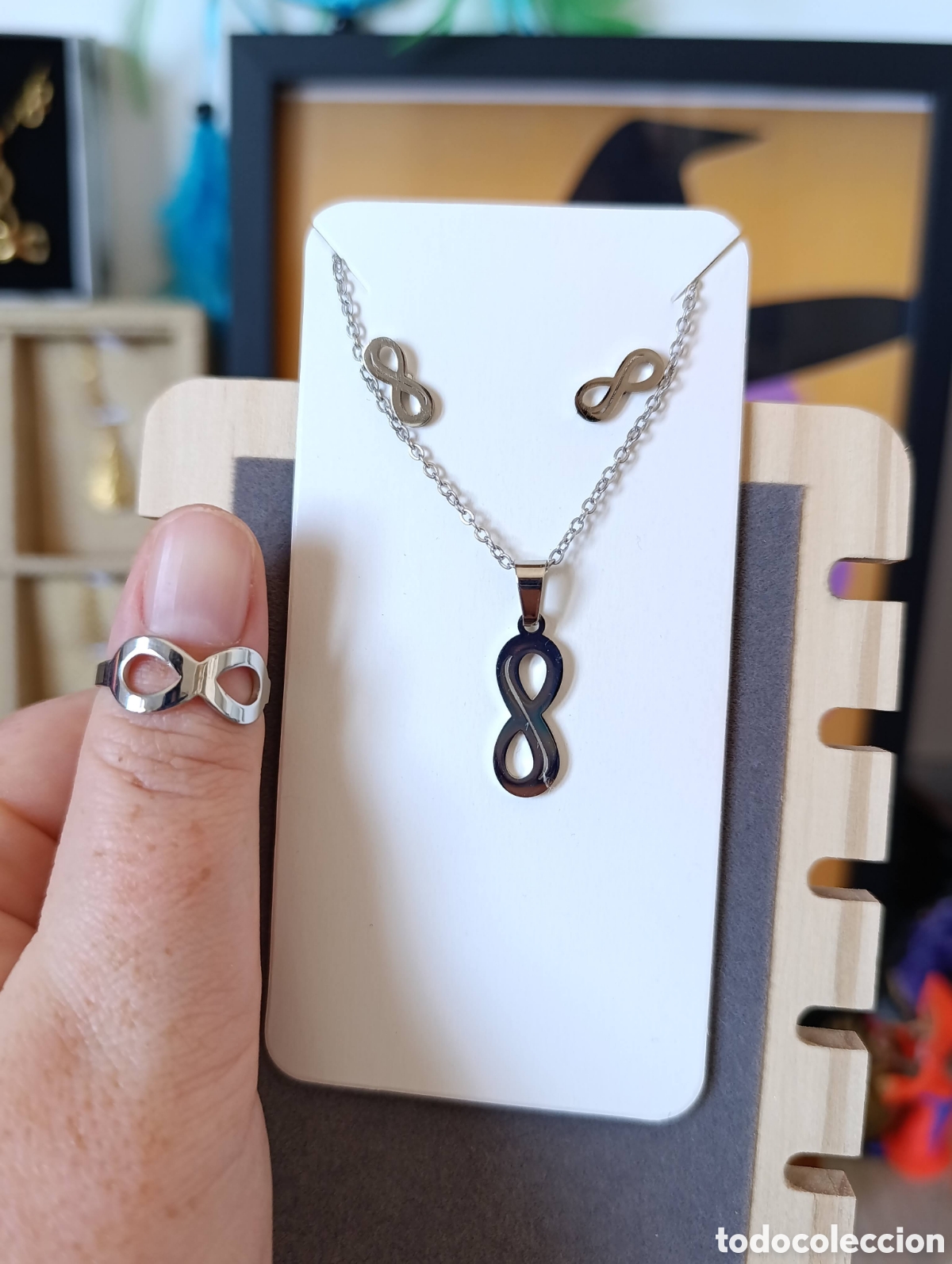 Joyeria: Conjunto infinito dorado o plateado - Foto 6