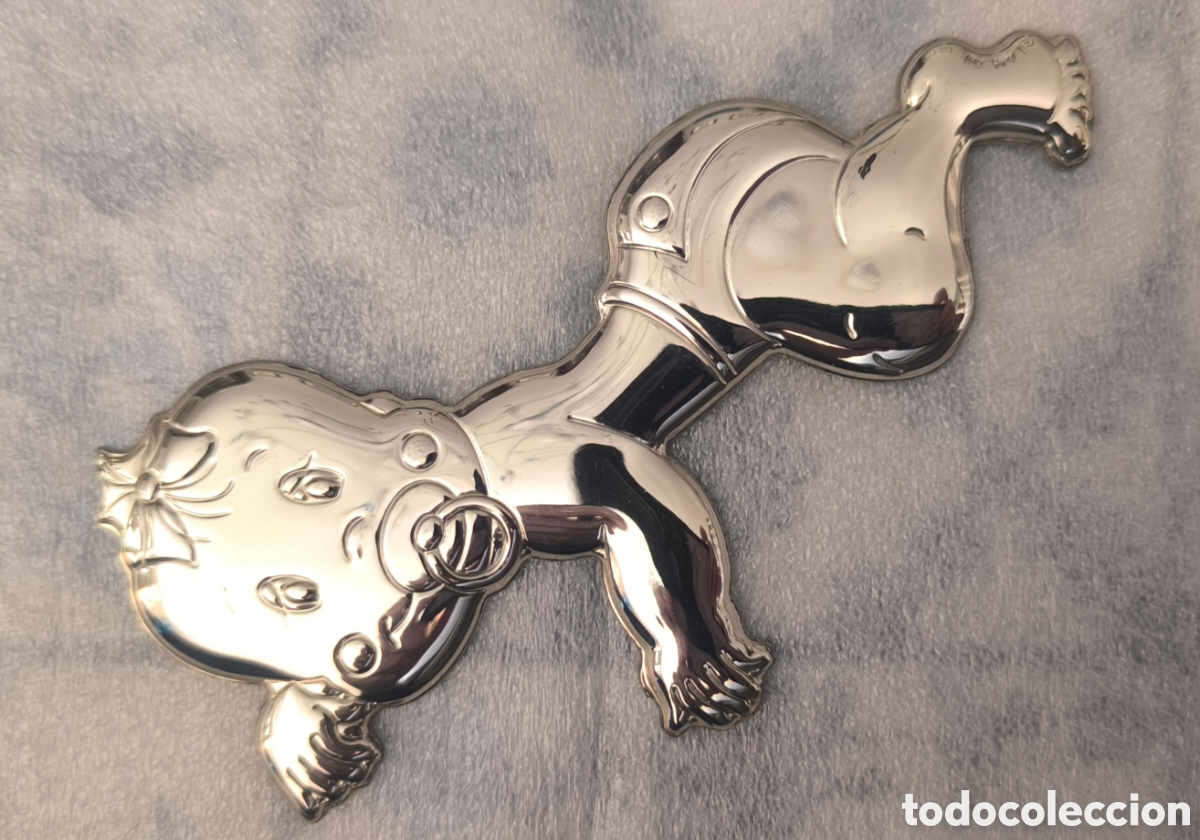 Joyeria: Vendo placa BEB&Eacute; de plata925 de CAMBAU, TOTALMENTE NUEVA