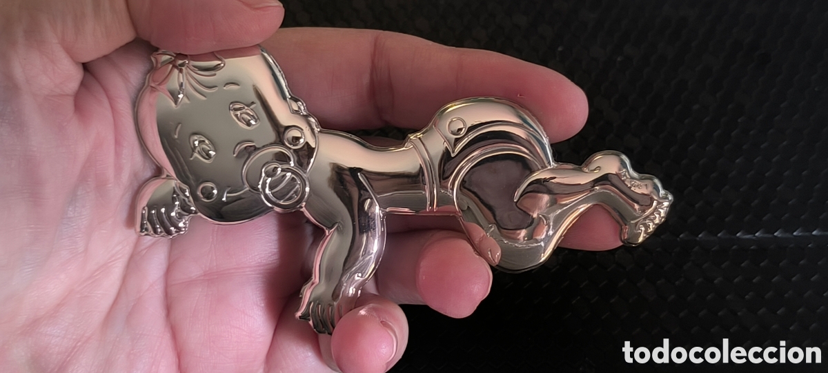 Joyeria: Vendo placa BEB&Eacute; de plata925 de CAMBAU, TOTALMENTE NUEVA - Foto 8