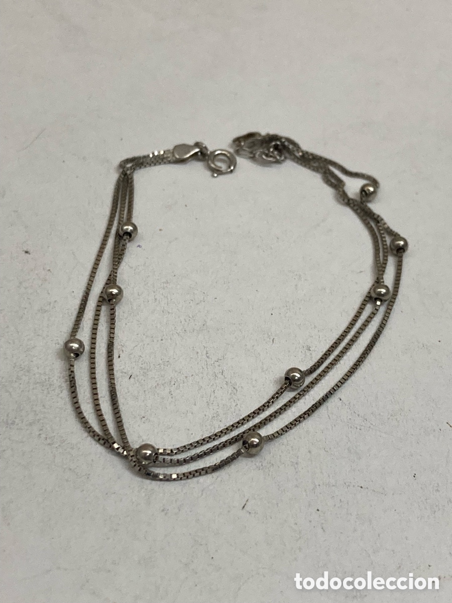 Jewelry: Pulsera de plata Pul312
