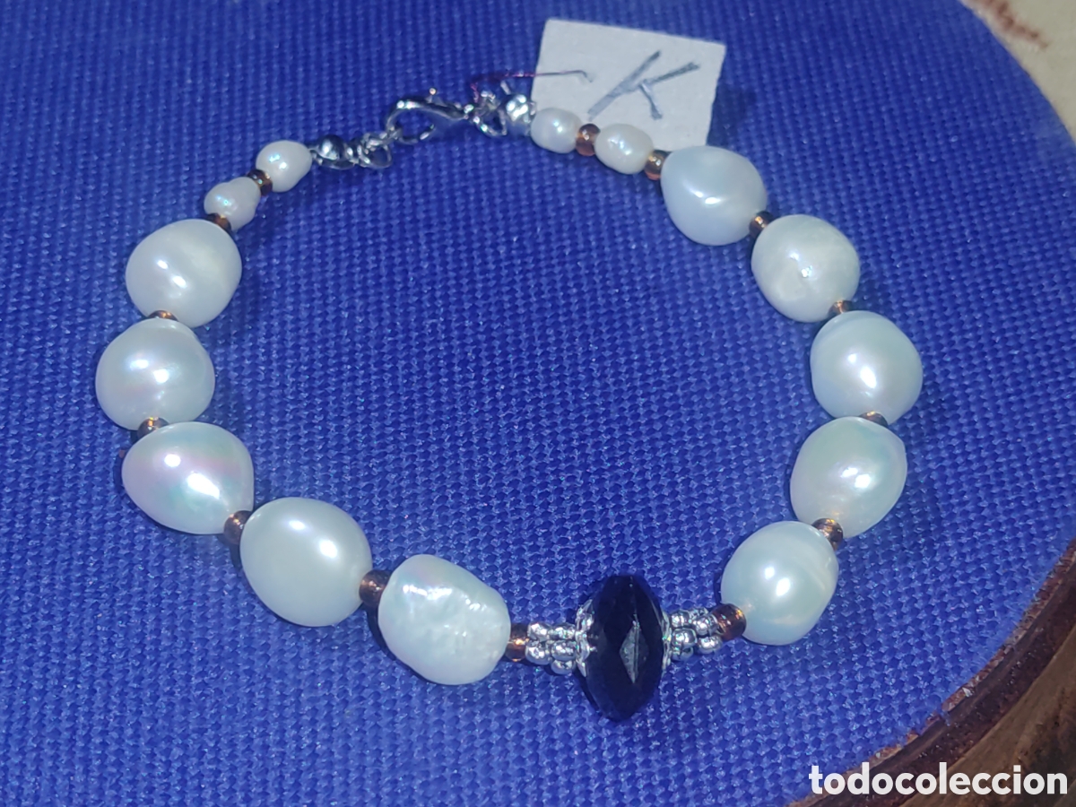 Joyeria: Pulsera de perlas barrocas cultivadas.Vintage. *K*