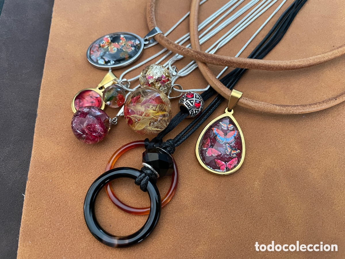 Joyeria: 9 collares artesanales variados