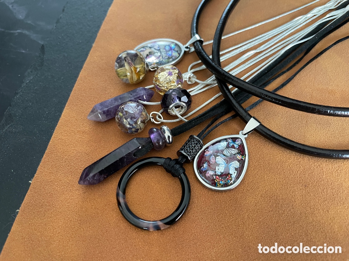 Joyeria: 9 collares artesanales variados