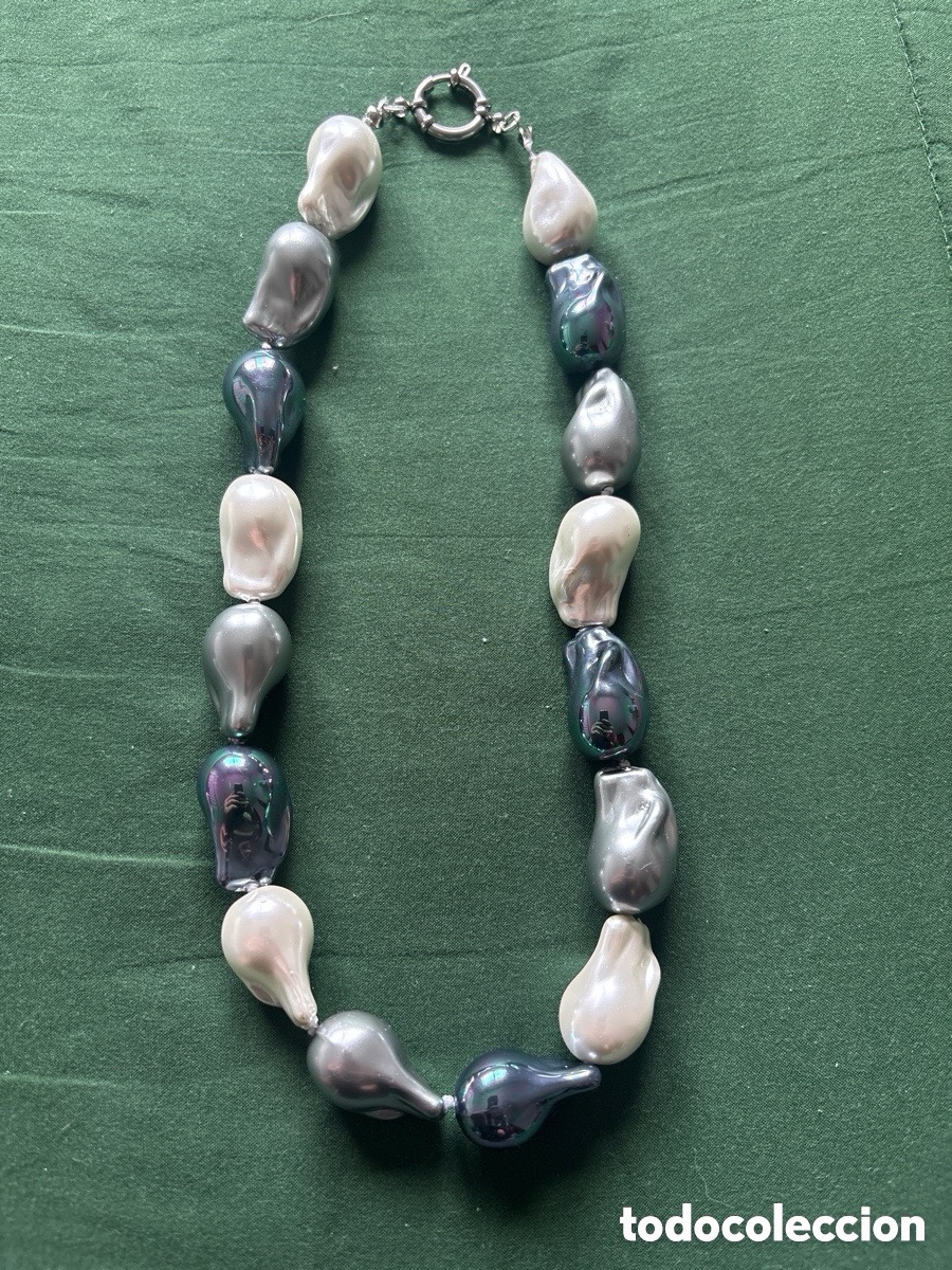 Joyeria: Collar de perlas barrocas aut&eacute;nticas (A5)