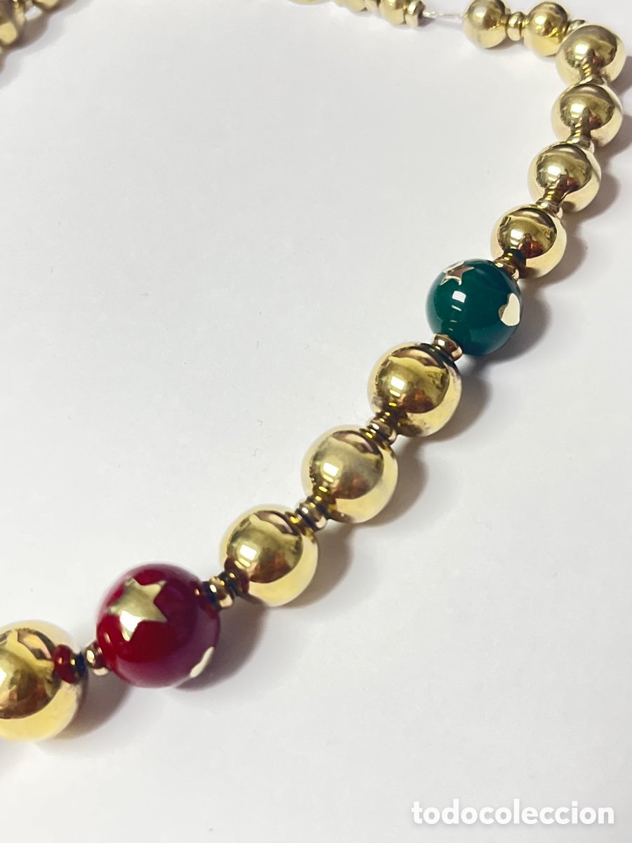 Joyeria: Collar de plata chapado de oro /COLL17 - Foto 3