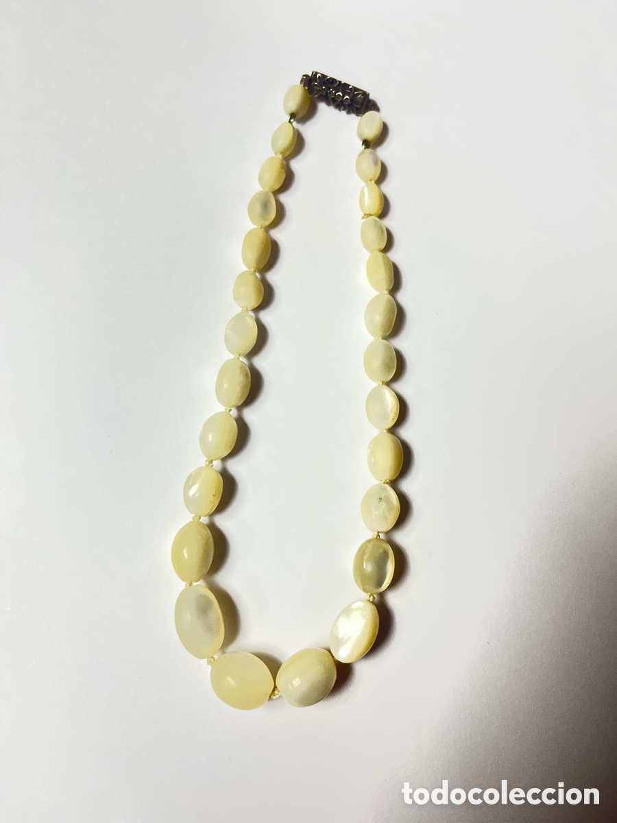 Joyeria: Collar de plata y n&aacute;car COLL17 - Foto 5