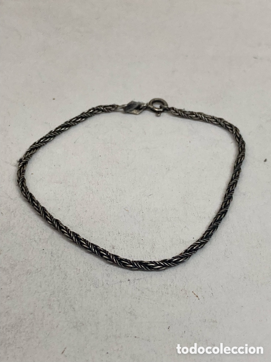 Jewelry: Pulsera de plata Pul314