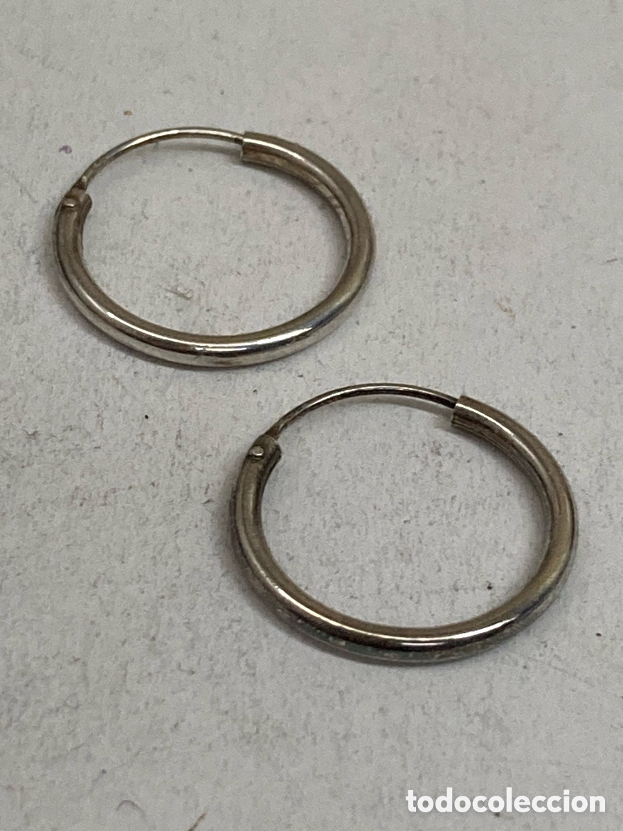 Joyeria: Pendientes de plata P457 - Foto 1
