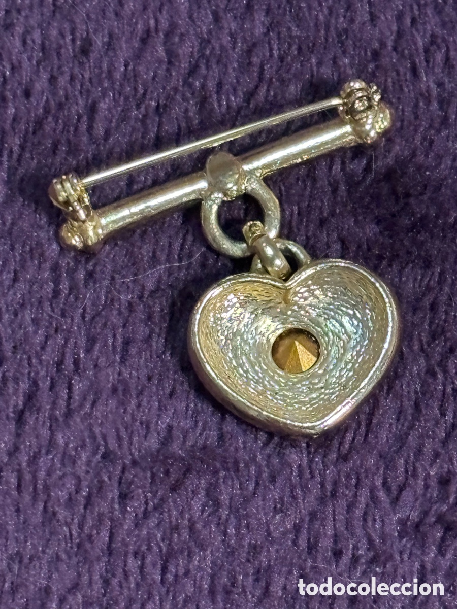 Joyeria: Broche de metal dorado - Foto 2
