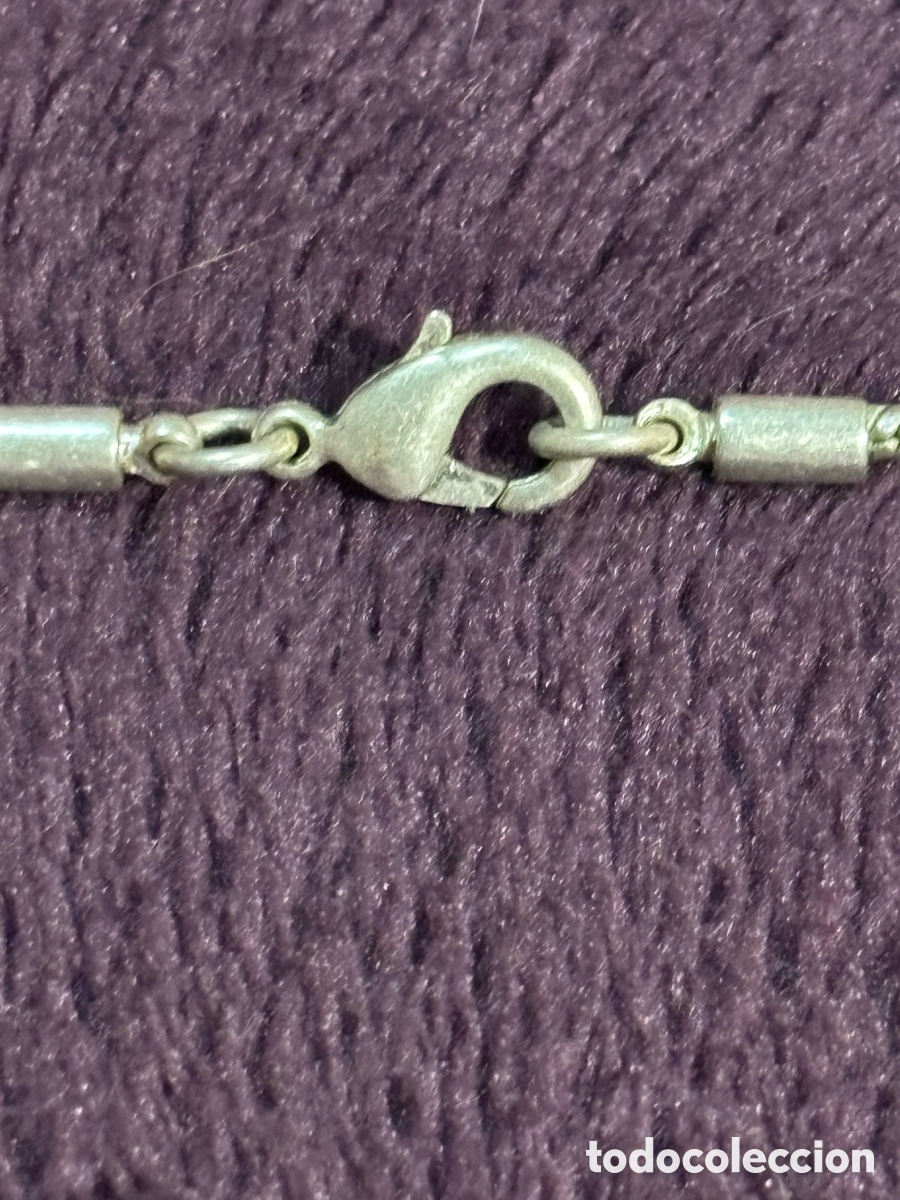 Joyeria: Gargantilla de metal plateado - Foto 3