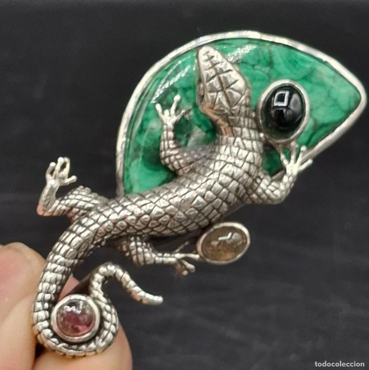 Joyeria: + ORIGINAL COLGANTE ARTESANAL EN PLATA 925 Y PIEDRAS NATURALES