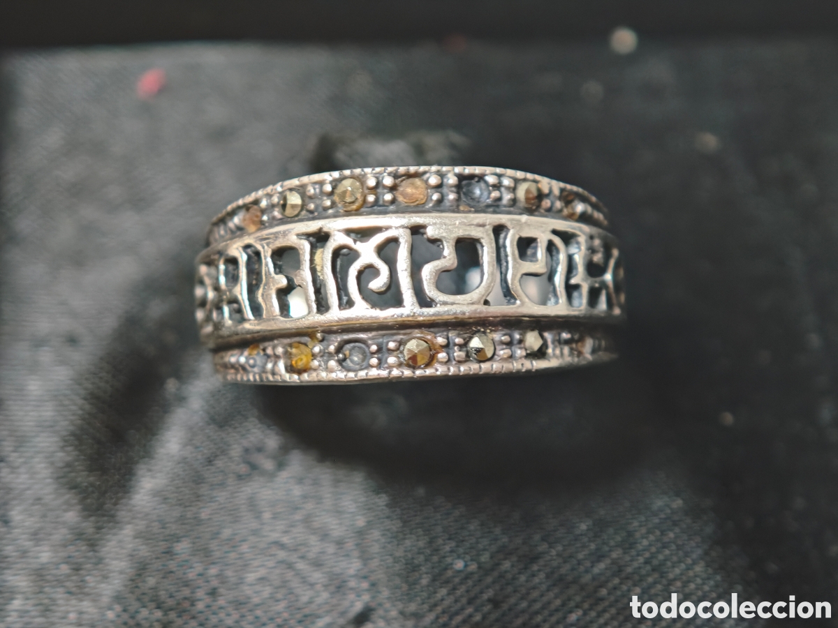 Schmuck: Anillo en plata de ley