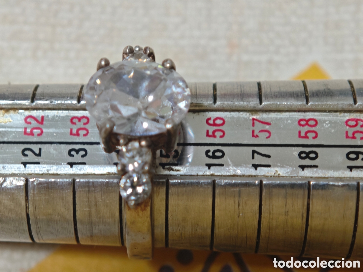 Joyeria: Bonito anillo en plata de ley y circonitas - Foto 3