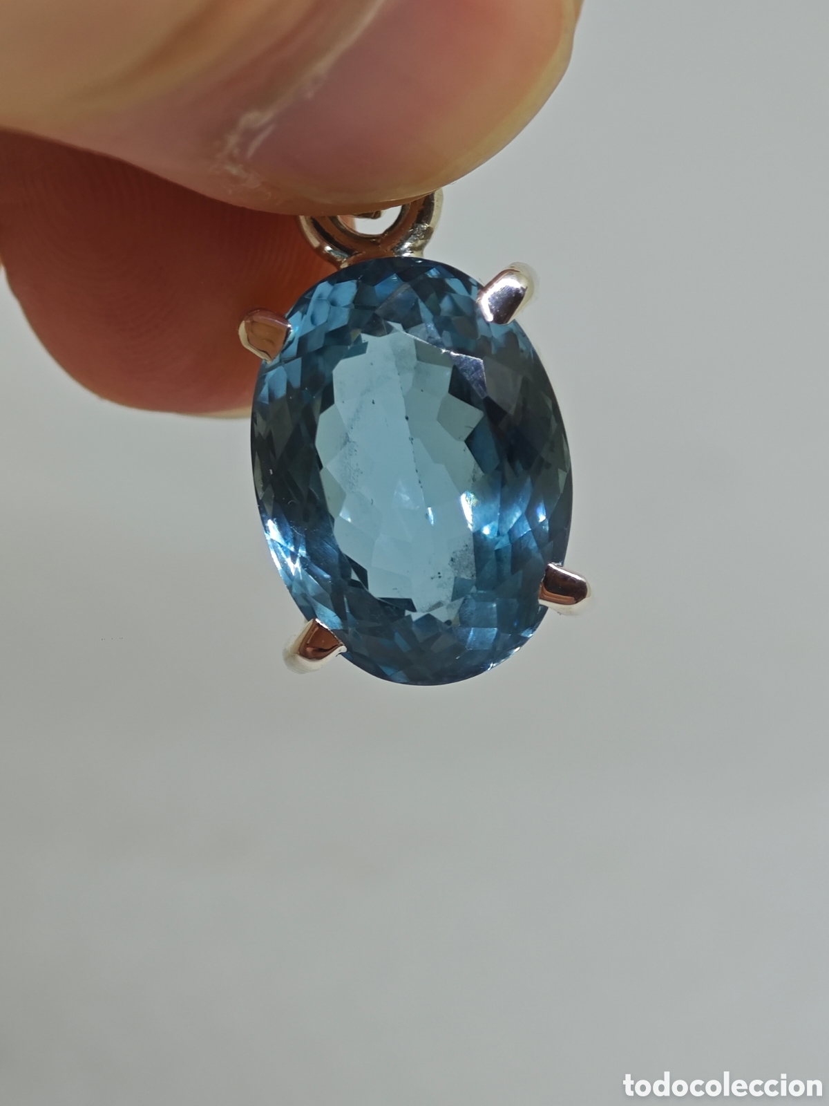 Joyeria: Colgante de plata con topacio - Foto 2