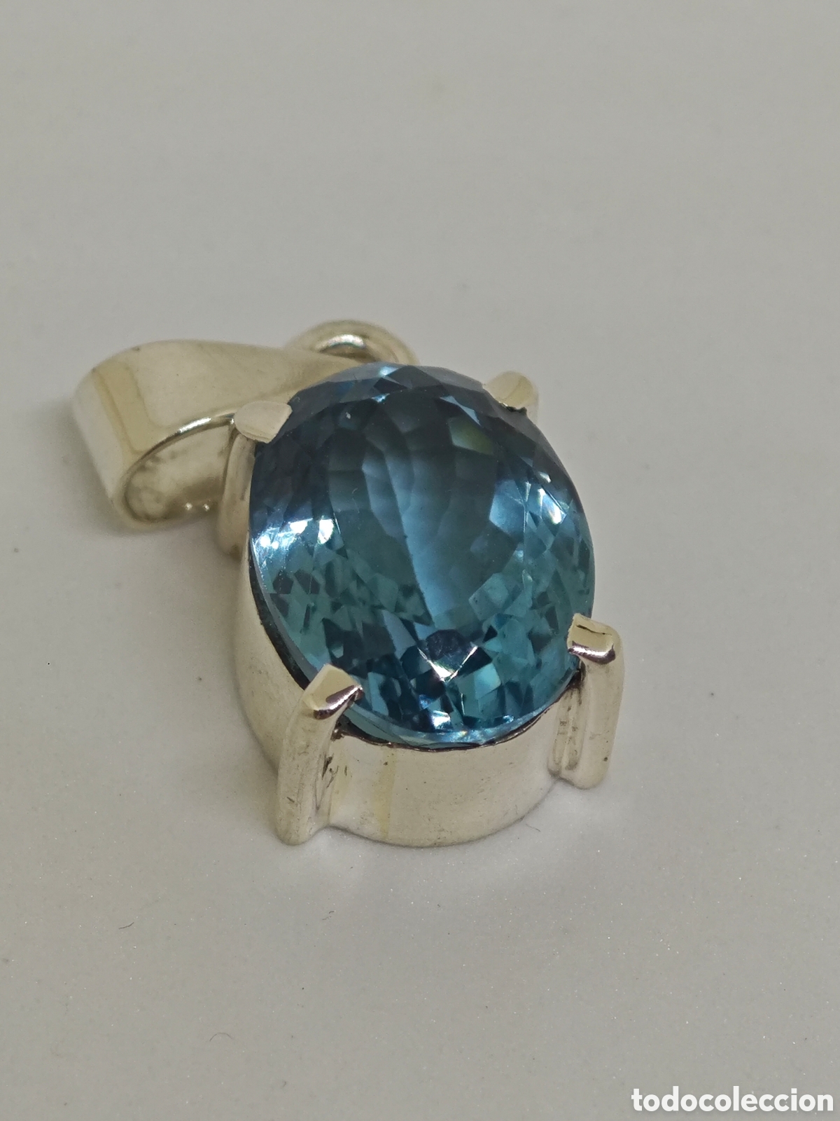 Joyeria: Colgante de plata con topacio - Foto 3
