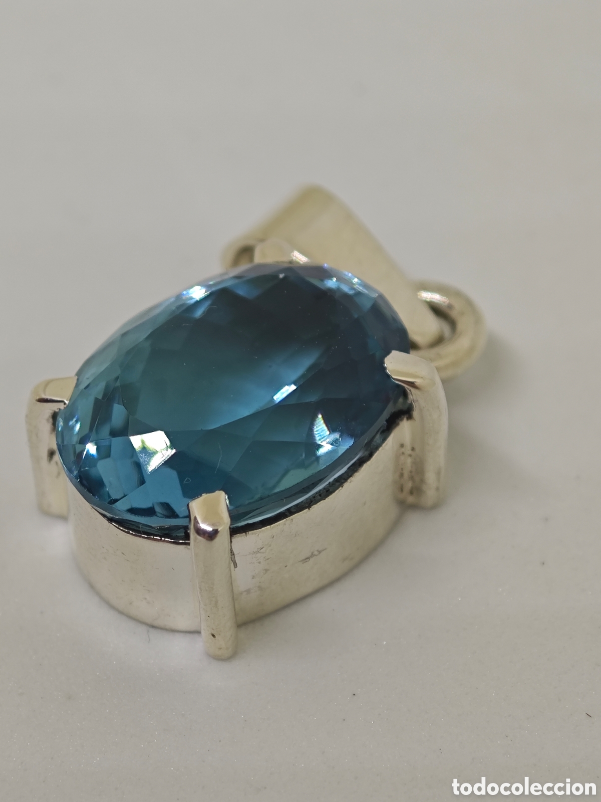 Joyeria: Colgante de plata con topacio - Foto 4