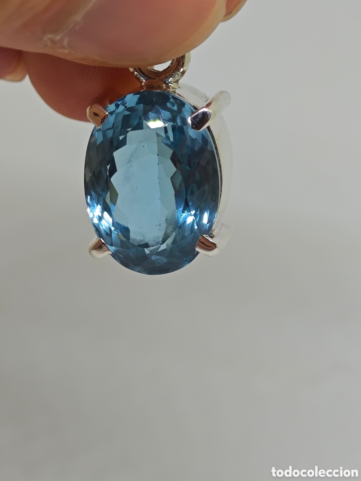 Joyeria: Colgante de plata con topacio - Foto 5