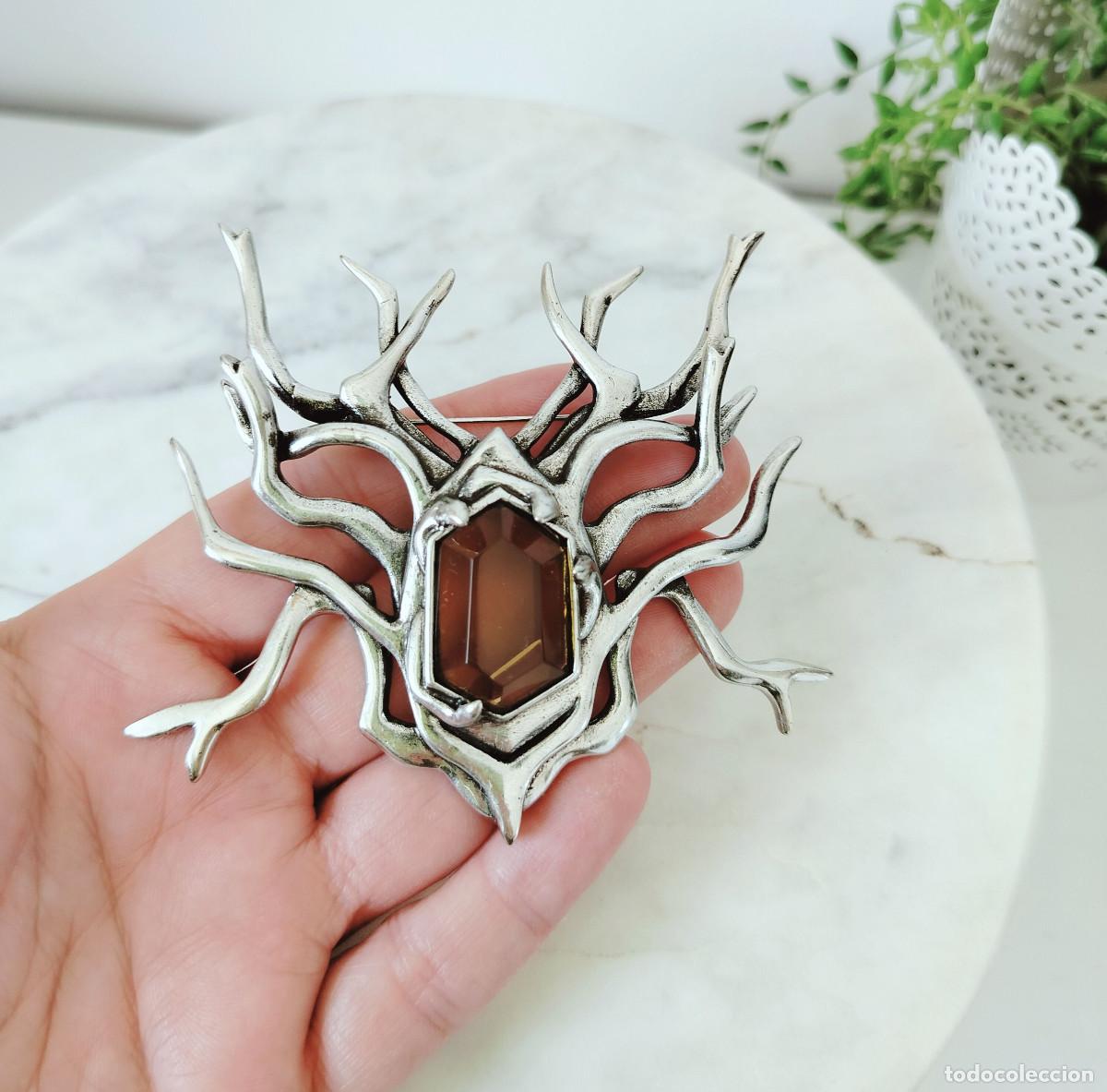 Joyeria: Broche de Thranduil de El Hobbit producido por The Noble Collection // Broche coleccionismo