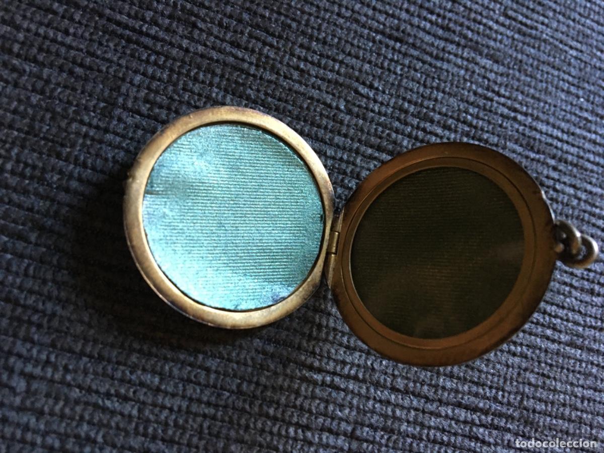 Joyeria: Guardapelo colgante esmalte y seda - Foto 4