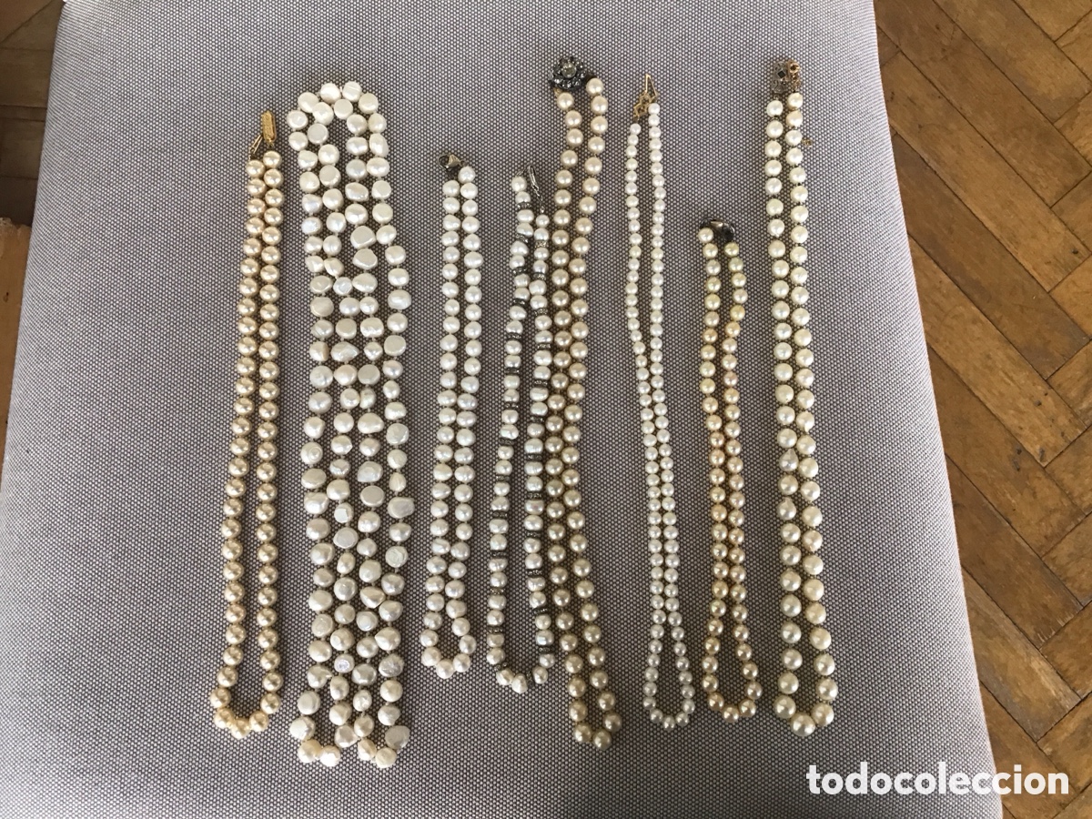 Joyeria: Collares de perlas vintage