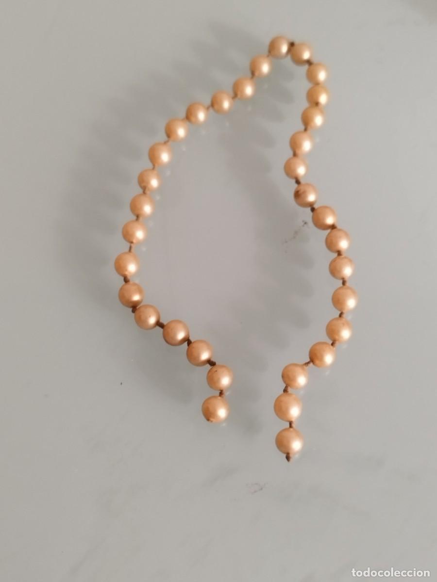Joyeria: Antiguo trozo de collar o pulsera tipo perlas.