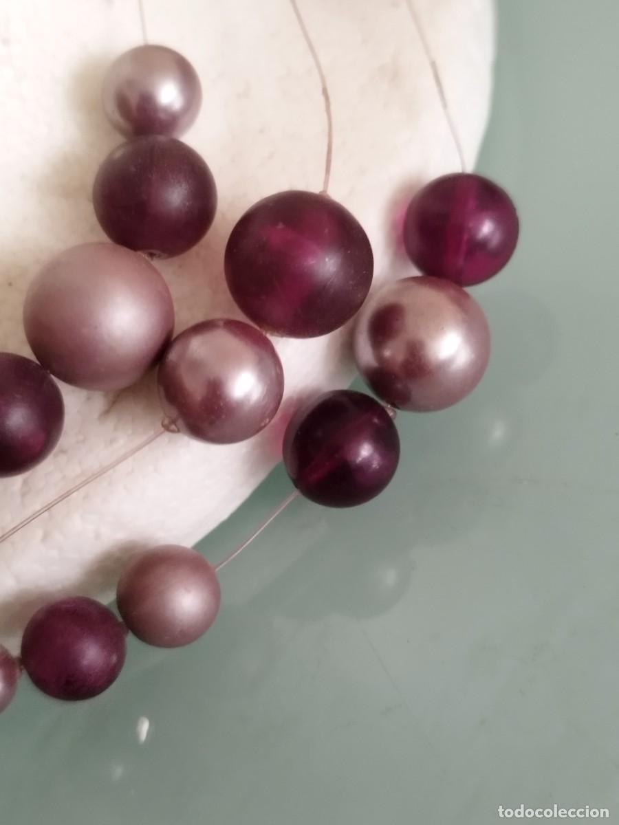 Joyeria: Antiguo collar de cuentas grandes. - Foto 7