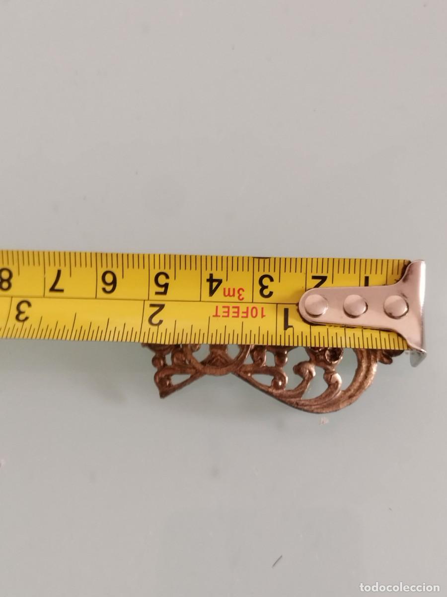 Joyeria: Antiguo broche con filigrana a restaurar. - Foto 5