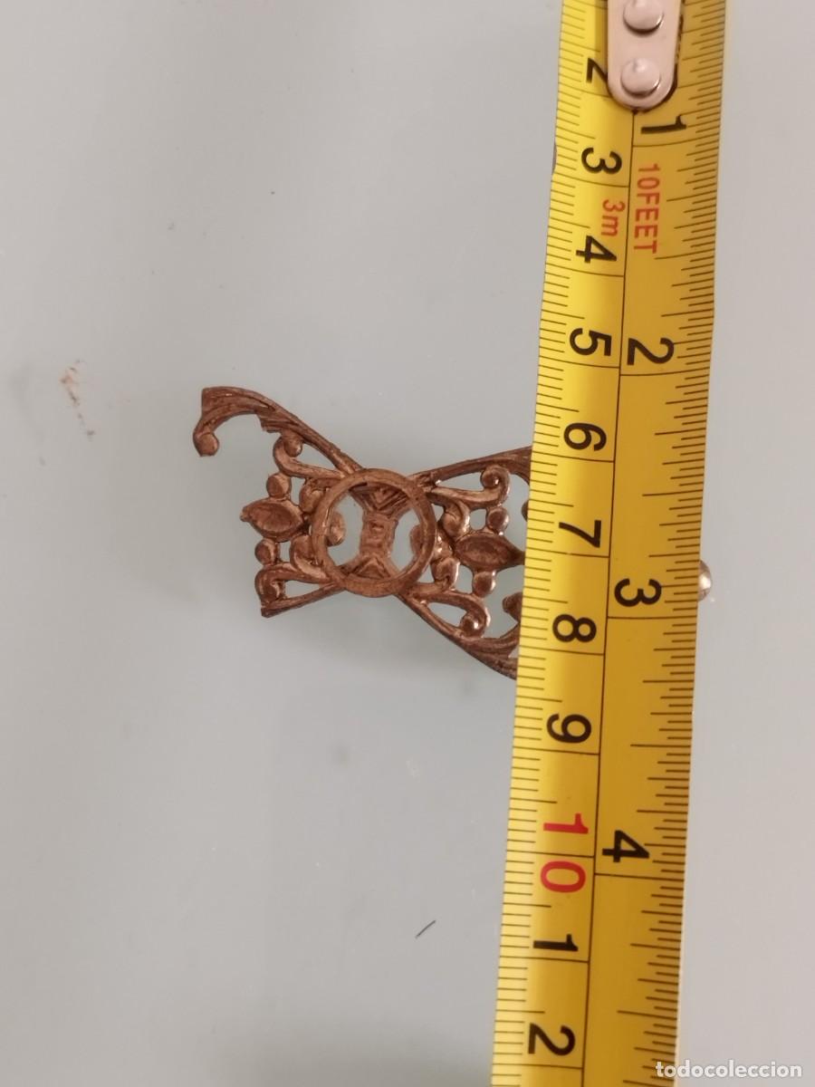 Joyeria: Antiguo broche con filigrana a restaurar. - Foto 6
