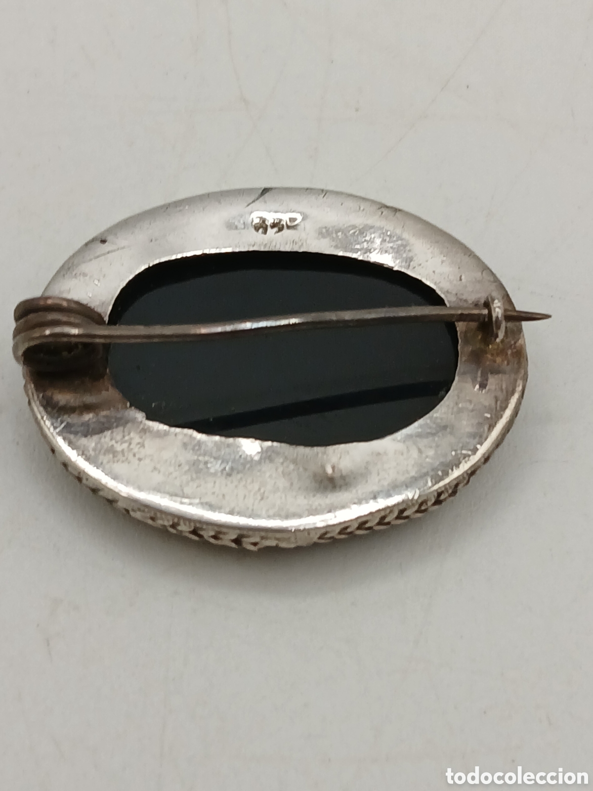 Joyeria: Broche plata 925mls y onix negro - Foto 5
