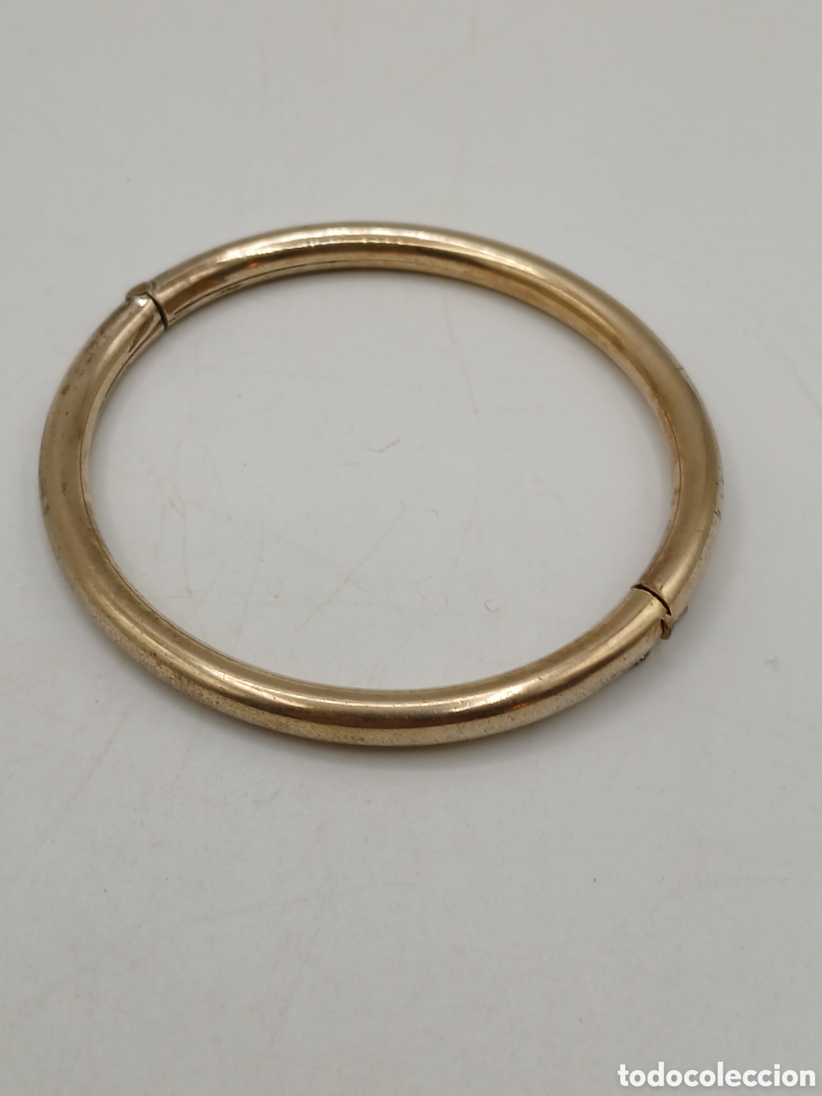 Joyeria: Amerikaner. Pulsera lat&oacute;n chapado oro