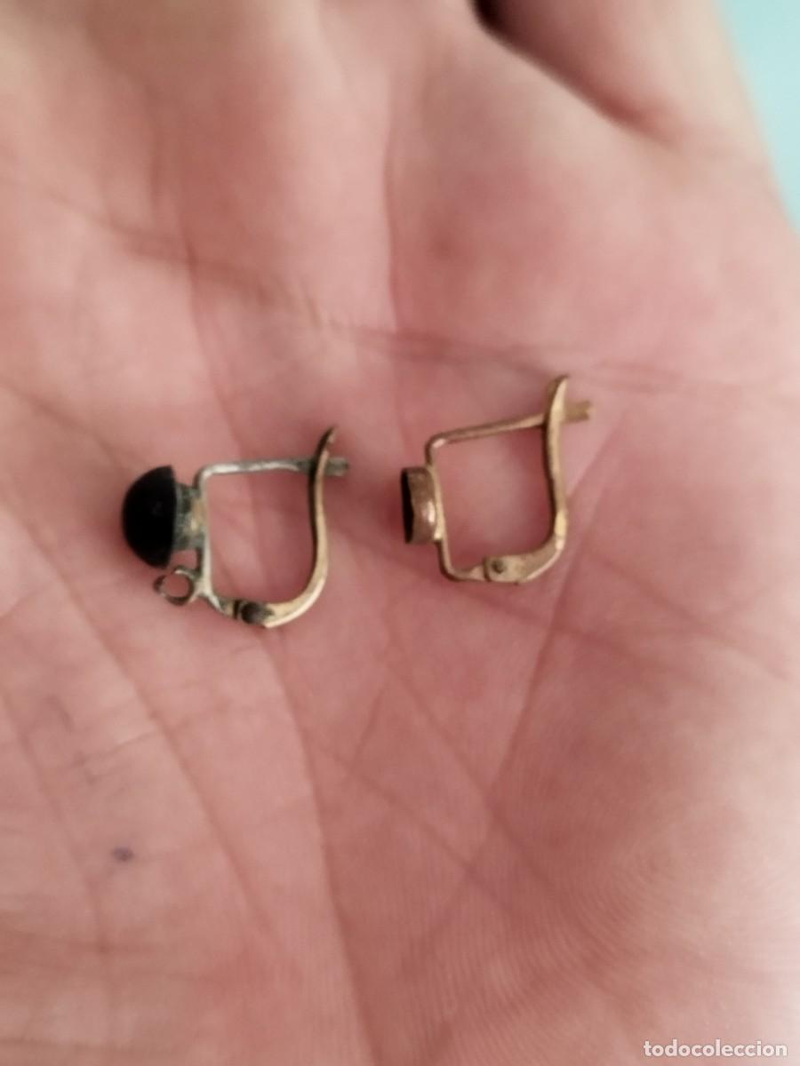 Joyeria: Antigua pareja, par de pendientes a restaurar.