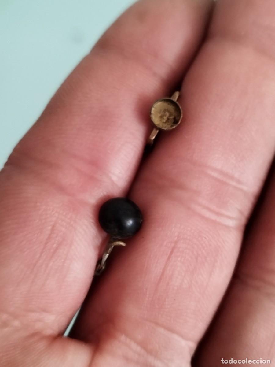 Joyeria: Antigua pareja, par de pendientes a restaurar. - Foto 3