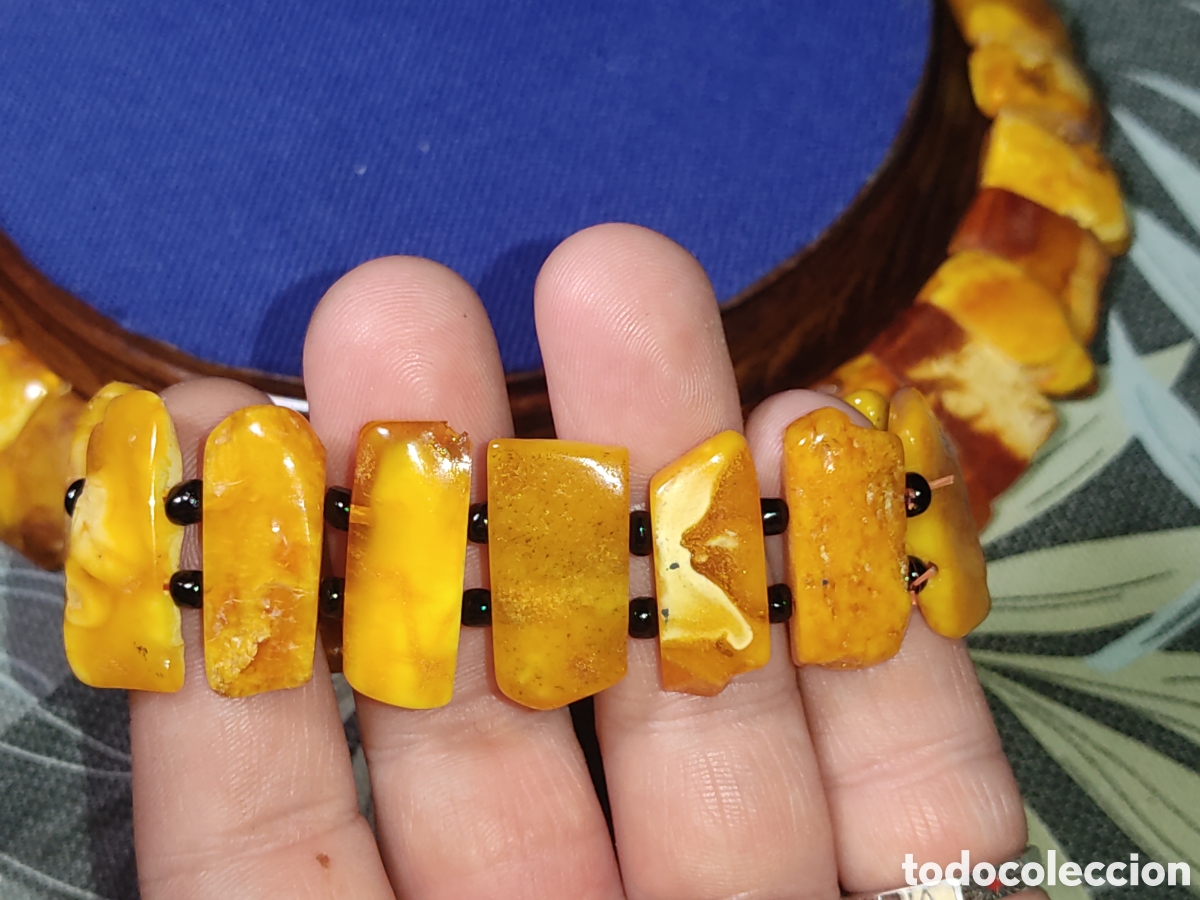 Joyeria: Juego de collar & gargantilla de &aacute;mbar del B&aacute;ltico - Foto 4