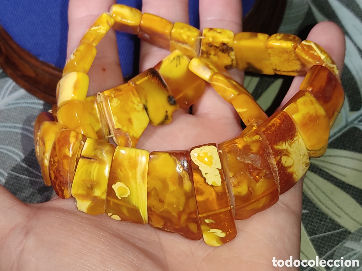 Joyeria: Juego de collar & gargantilla de &aacute;mbar del B&aacute;ltico - Foto 9