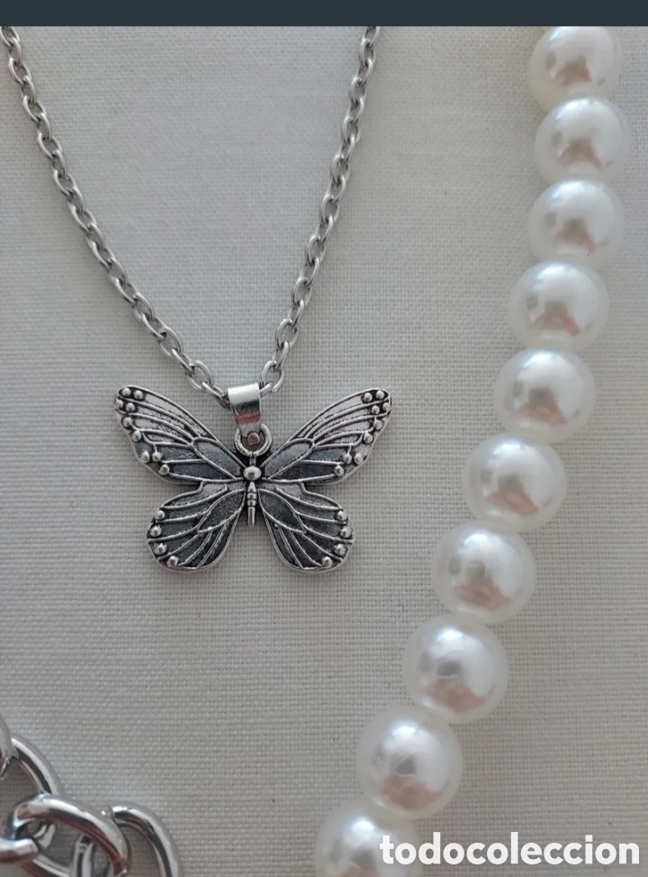 Joyeria: Collar doble mariposa - Foto 4