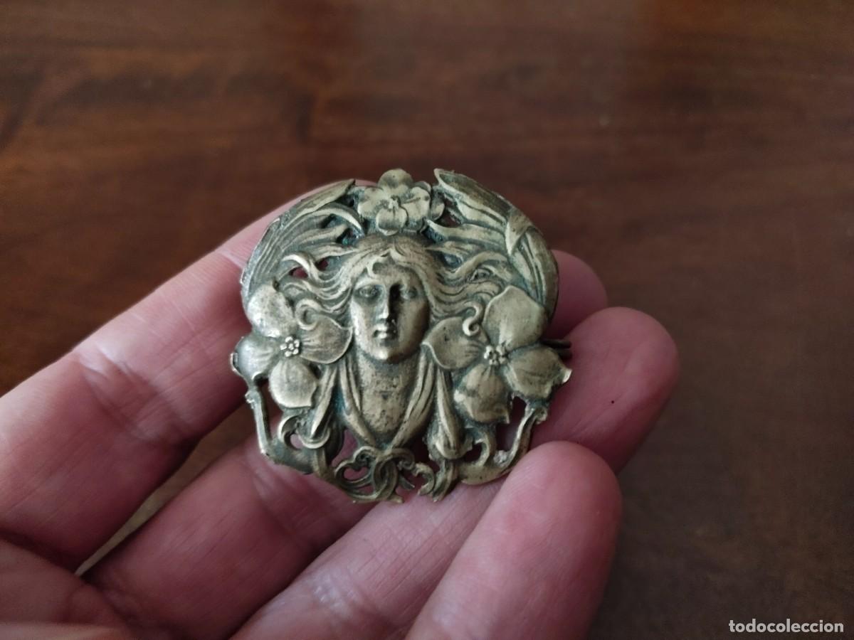 Joyeria: Antiguo broche modernista. Ver. - Foto 7