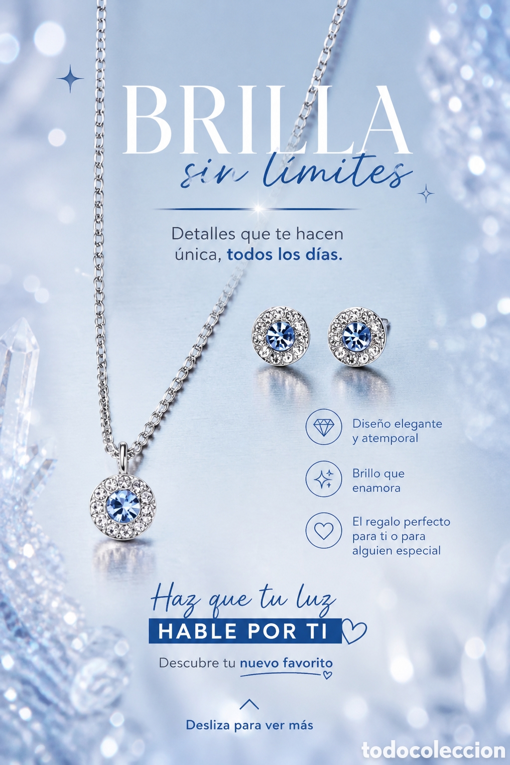 Joyeria: Set de Joyas Winter&rsquo;s Embrace Stone