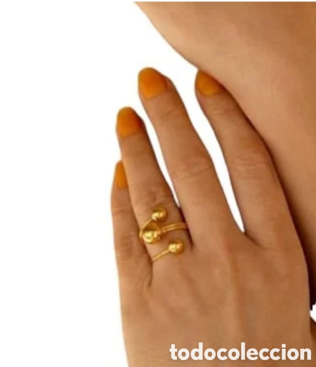 Joyeria: Anillo 3 bolas acero - Foto 3